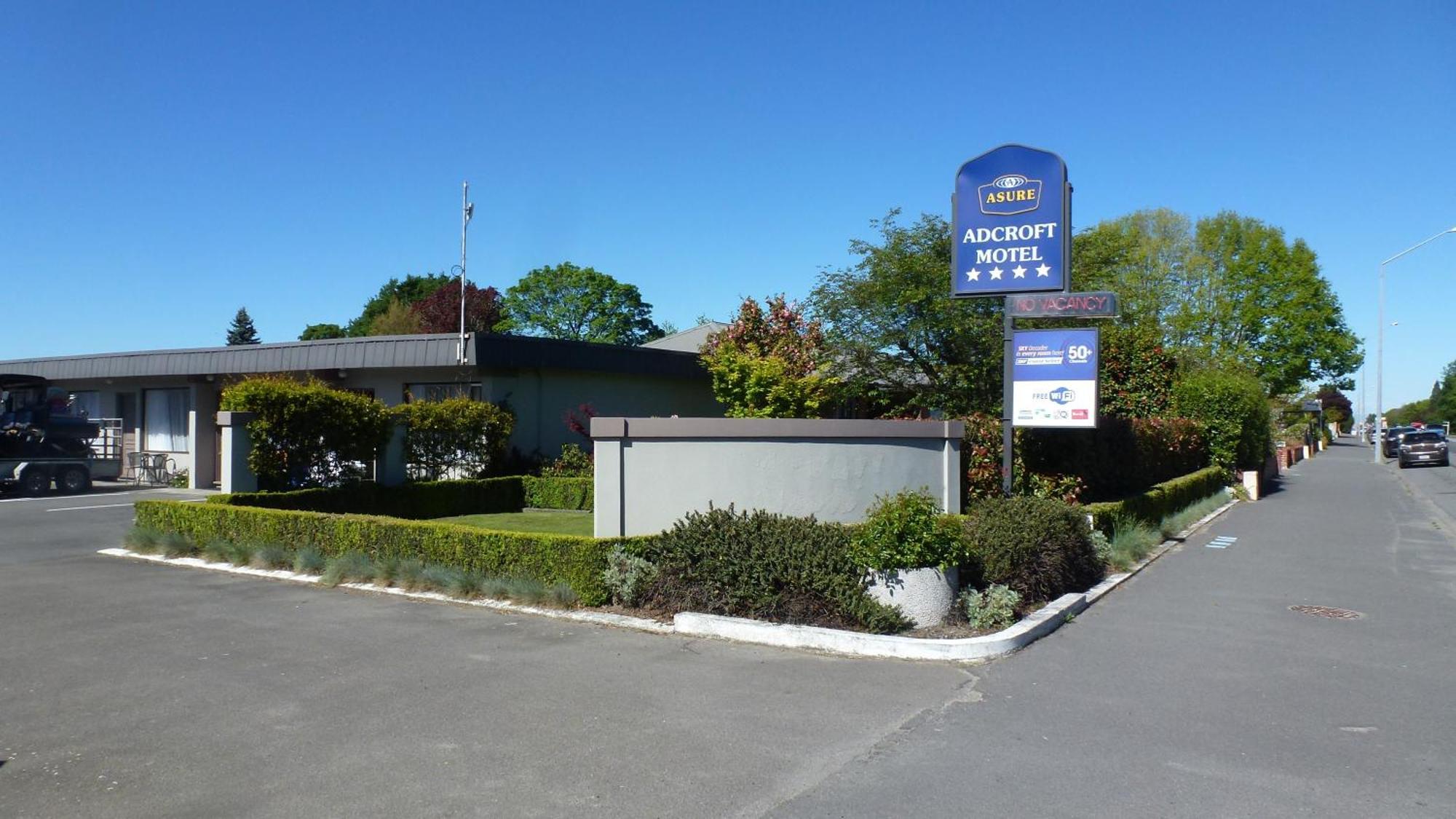 Asure Adcroft Motel Ashburton Exterior foto